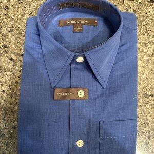 Nordstrom long sleeve boys button down shirt size 6